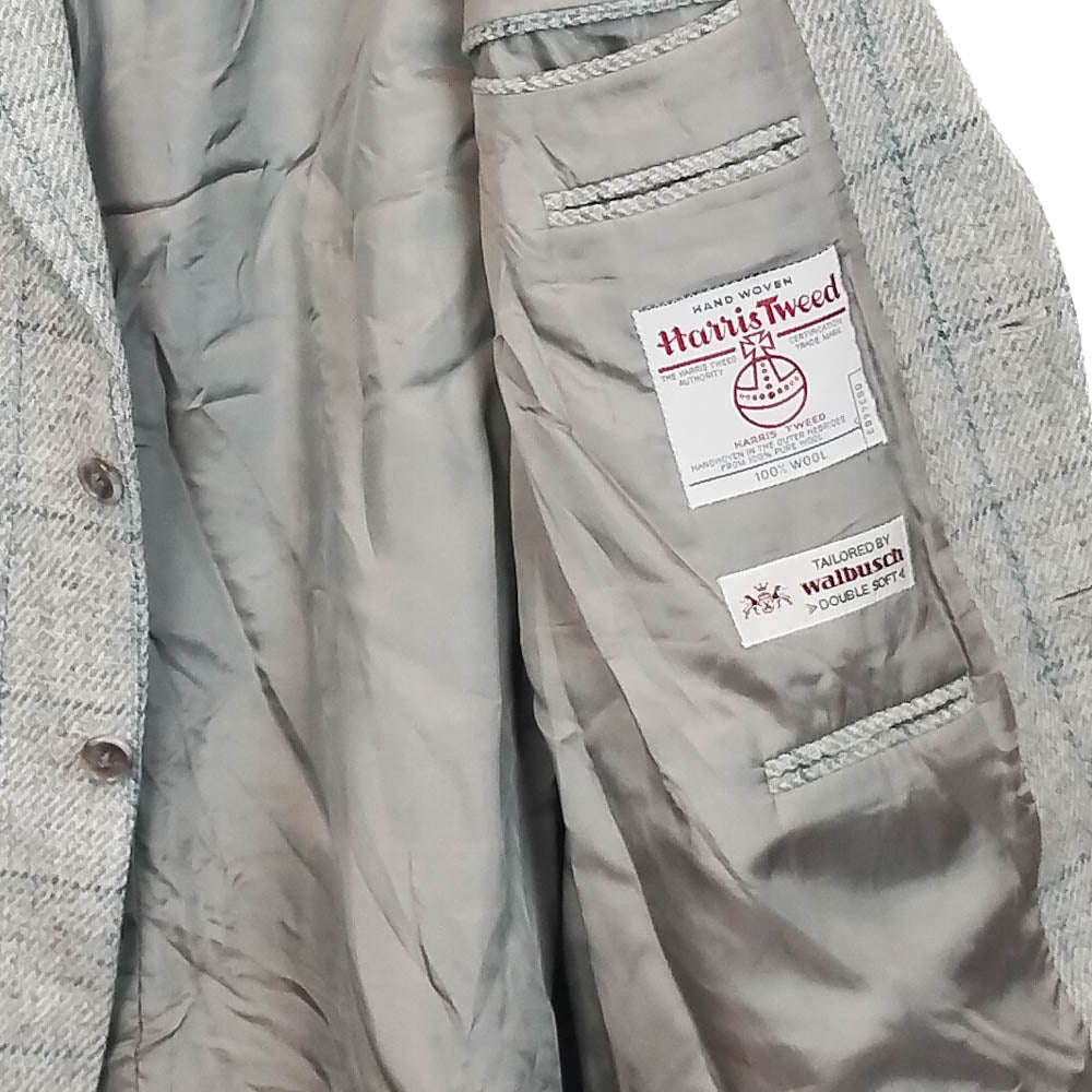 VIN-OUTW-33411 Vintage σακάκι μάλλινο Harris Tweed size:56