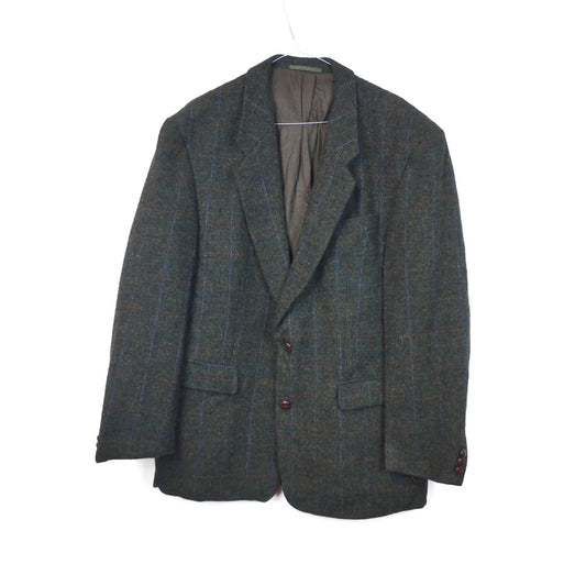 VIN-OUTW-33517 Vintage σακάκι μάλλινο Harris Tweed