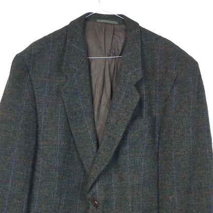 VIN-OUTW-33517 Vintage σακάκι μάλλινο Harris Tweed