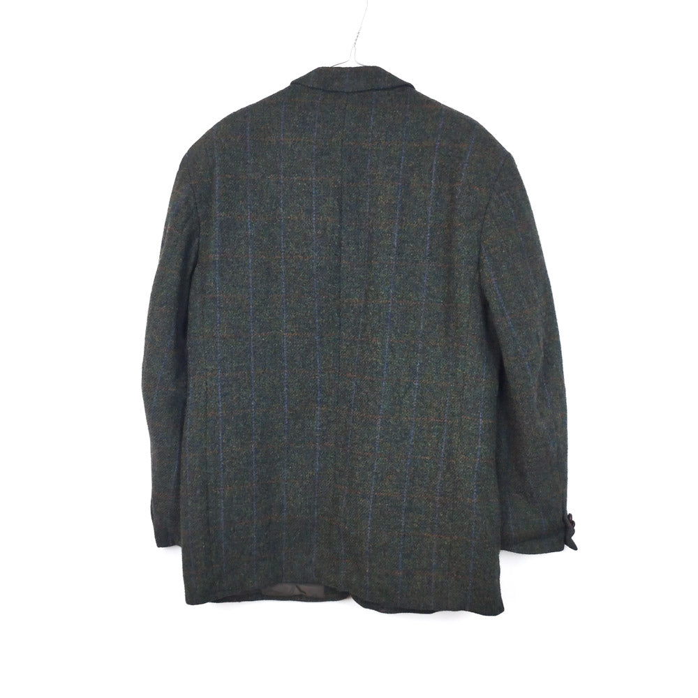 VIN-OUTW-33517 Vintage σακάκι μάλλινο Harris Tweed
