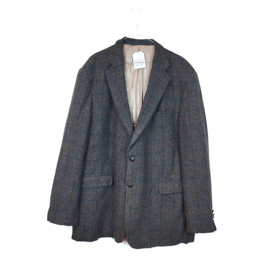VIN-OUTW-33749 Vintage σακάκι μάλλινο Harris Tweed