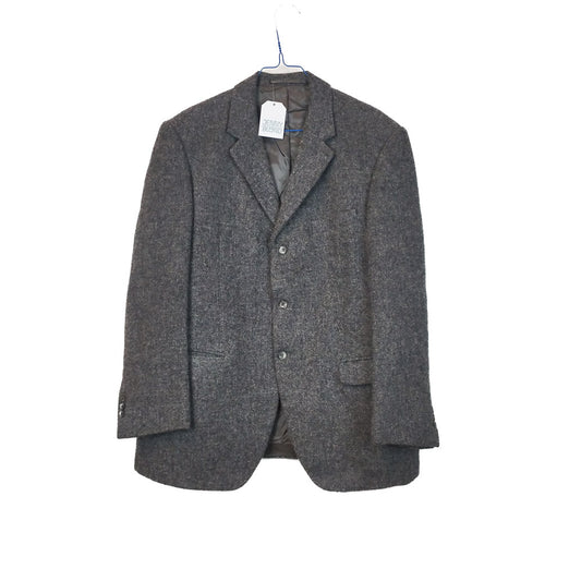 VIN-OUTW-33412 Vintage σακάκι μάλλινο Harris Tweed size:26