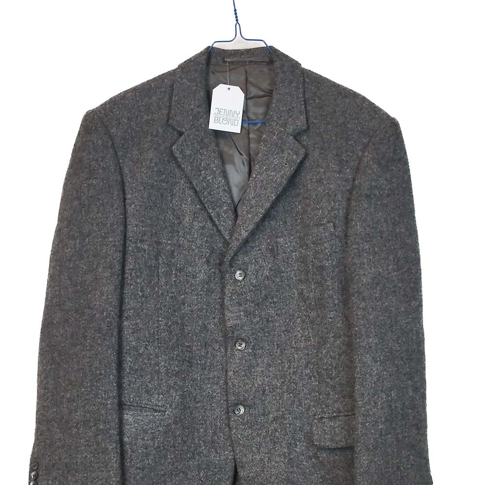 VIN-OUTW-33412 Vintage σακάκι μάλλινο Harris Tweed size:26