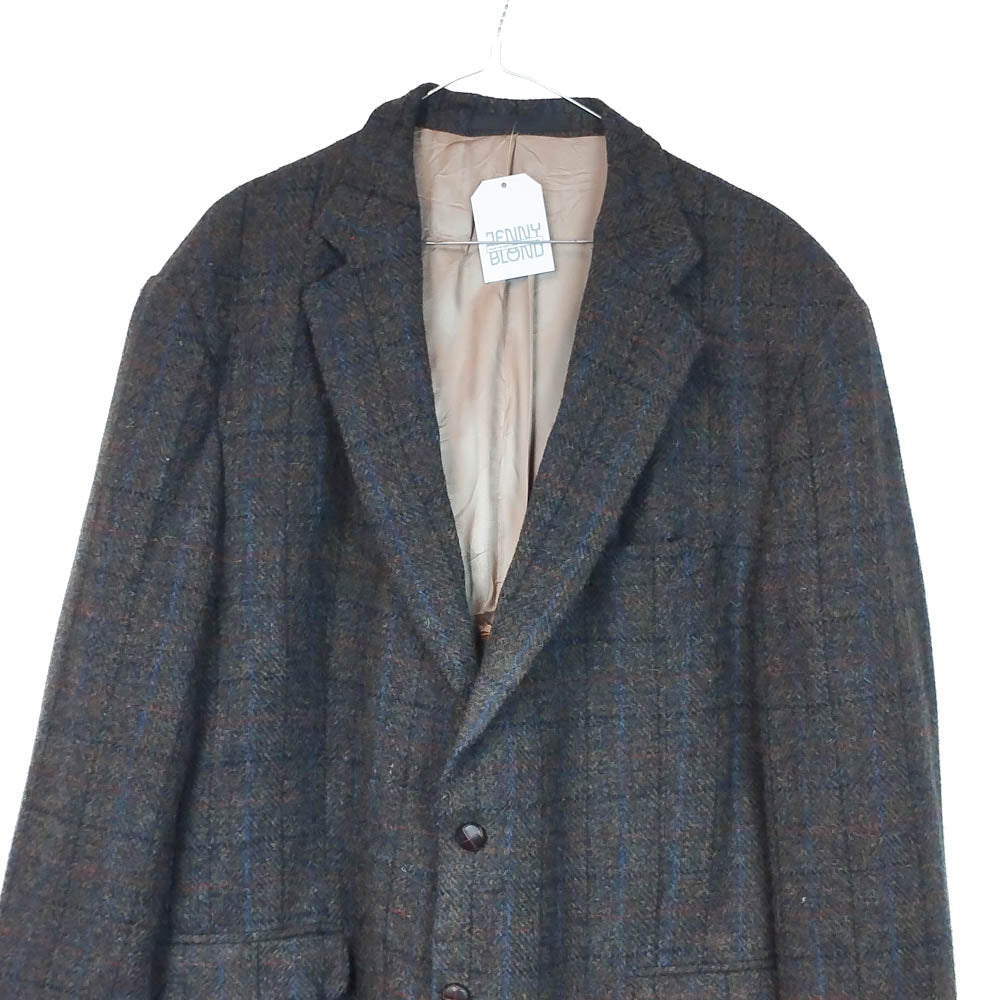 VIN-OUTW-33749 Vintage σακάκι μάλλινο Harris Tweed