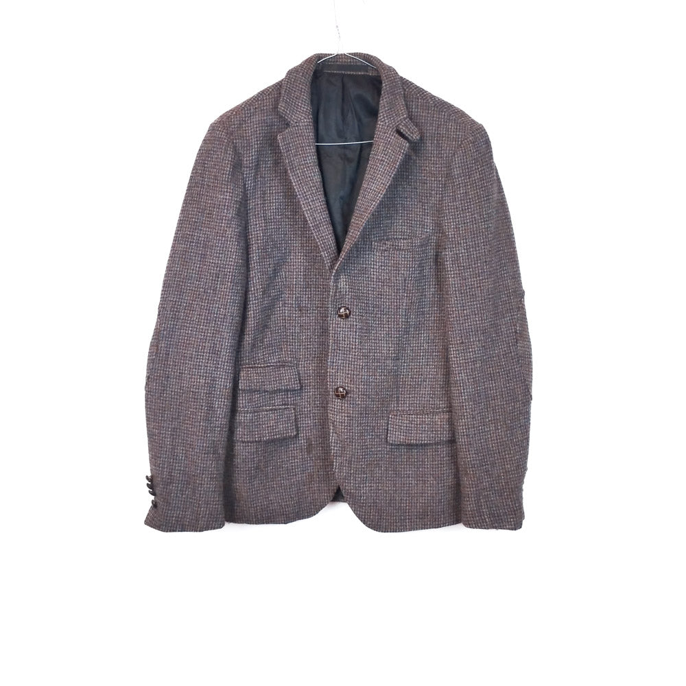 VIN-OUTW-33518 Vintage σακάκι μάλλινο Harris Tweed