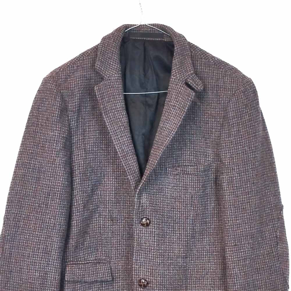 VIN-OUTW-33518 Vintage σακάκι μάλλινο Harris Tweed