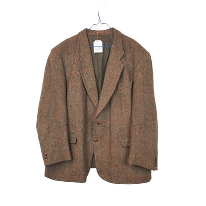 VIN-OUTW-33413 Vintage σακάκι μάλλινο Harris Tweed