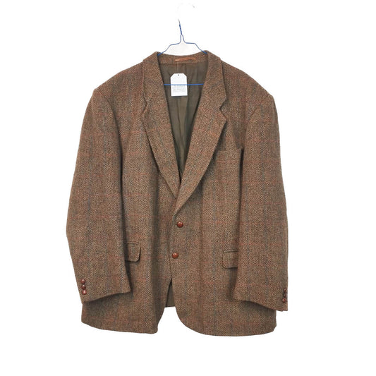 VIN-OUTW-33413 Vintage σακάκι μάλλινο Harris Tweed