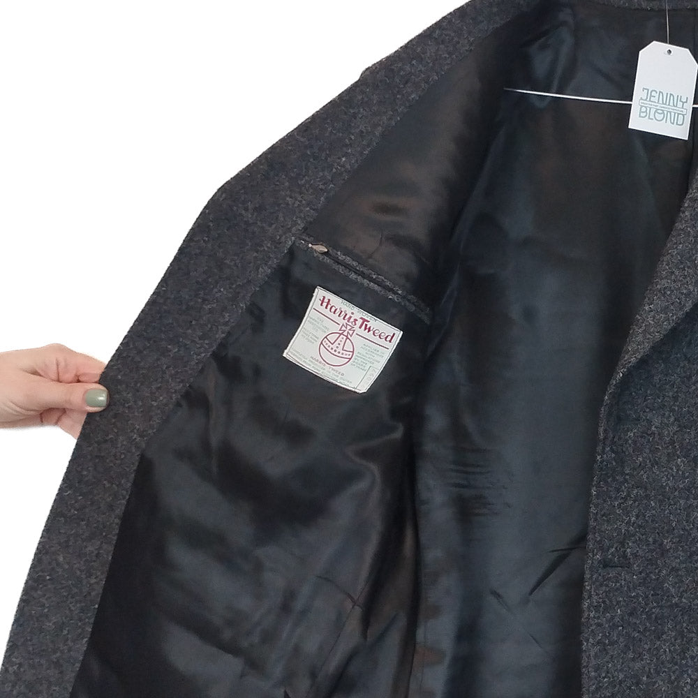 VIN-OUTW-33304 Vintage σακάκι μάλλινο Harris Tweed