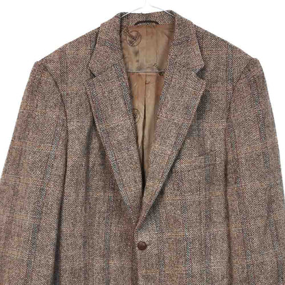VIN-OUTW-33519 Vintage σακάκι μάλλινο Harris Tweed