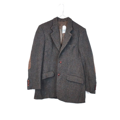 VIN-OUTW-33751 Vintage σακάκι μάλλινο Harris Tweed