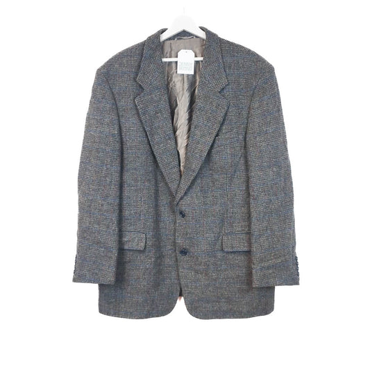 VIN-OUTW-34282 Vintage σακάκι μάλλινο Harris Tweed