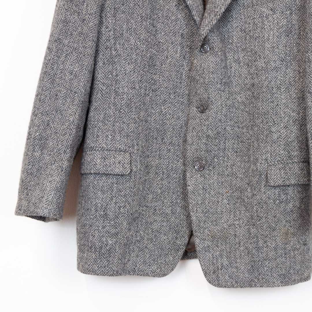 VIN-OUTW-22324 Vintage αυθεντικό σκωτσέζικο Harris tweed σακάκι