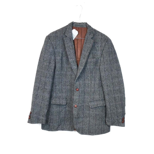 VIN-OUTW-33752 Vintage σακάκι μάλλινο Harris Tweed