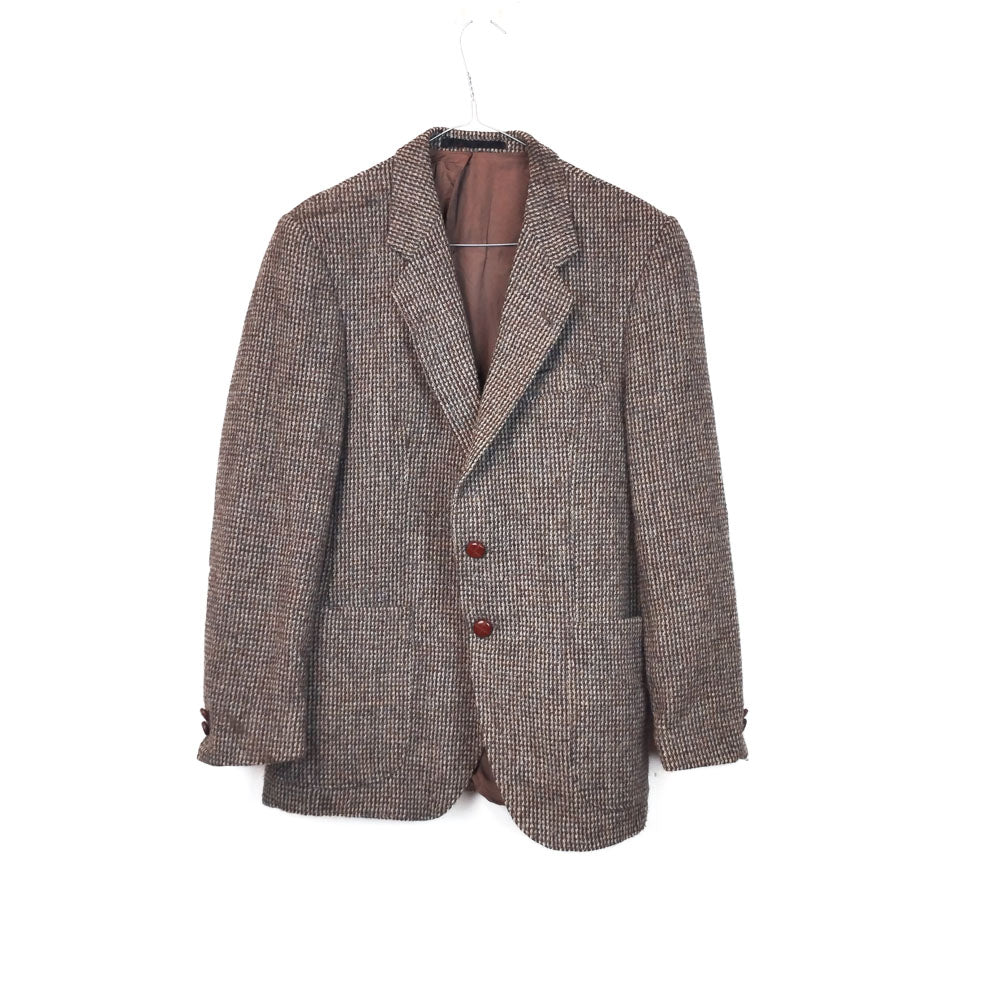 VIN-OUTW-33508 Vintage σακάκι μάλλινο Harris Tweed