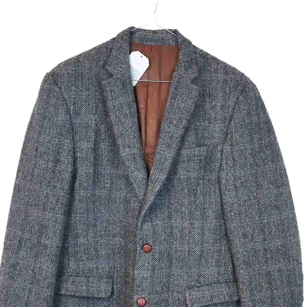 VIN-OUTW-33752 Vintage σακάκι μάλλινο Harris Tweed