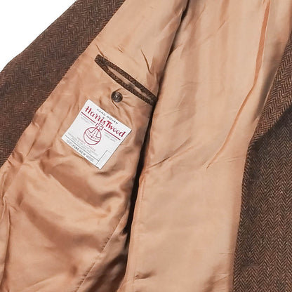 VIN-OUTW-33415 Vintage σακάκι μάλλινο Harris Tweed size: 28