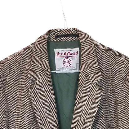 VIN-OUTW-33521 Vintage σακάκι μάλλινο Harris Tweed