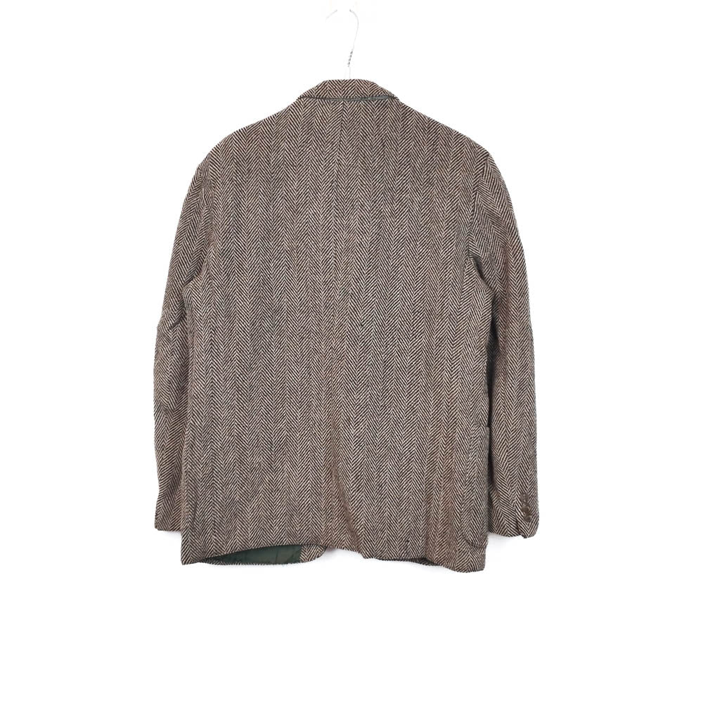 VIN-OUTW-33521 Vintage σακάκι μάλλινο Harris Tweed