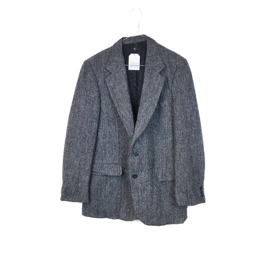 VIN-OUTW-33753 Vintage σακάκι μάλλινο Harris Tweed