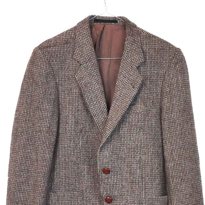VIN-OUTW-33508 Vintage σακάκι μάλλινο Harris Tweed