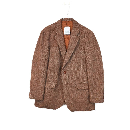 VIN-OUTW-33754 Vintage σακάκι μάλλινο Harris Tweed