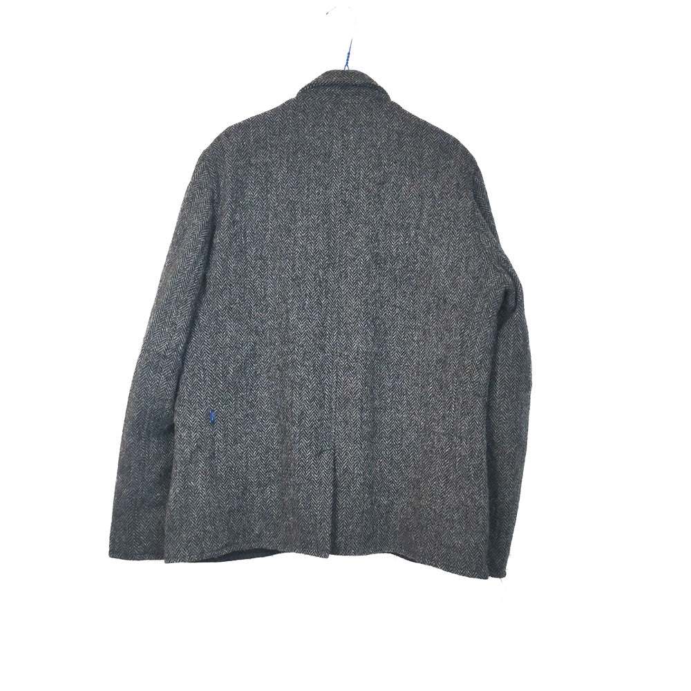 VIN-OUTW-33404 Vintage σακάκι μάλλινο Harris Tweed L