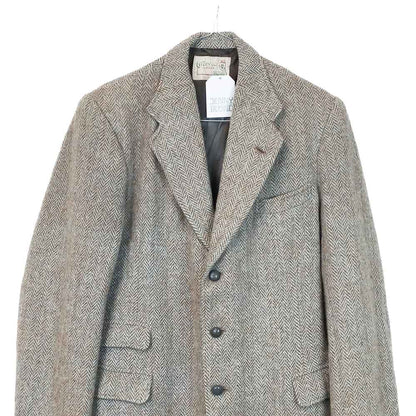 VIN-OUTW-33755 Vintage σακάκι μάλλινο Harris Tweed