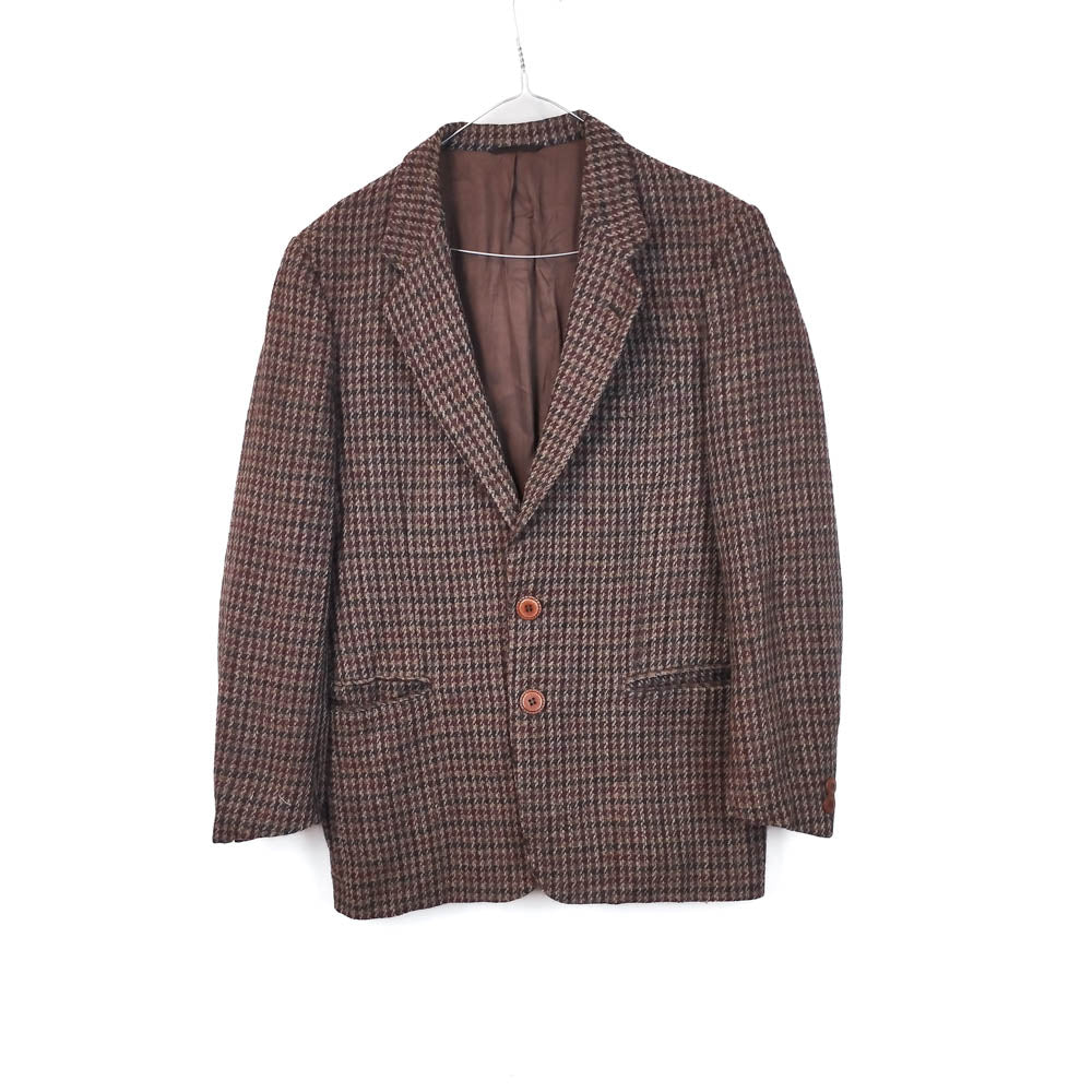 VIN-OUTW-33524 Vintage σακάκι μάλλινο Harris Tweed