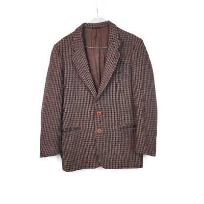 VIN-OUTW-33524 Vintage σακάκι μάλλινο Harris Tweed