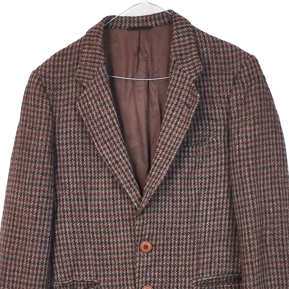 VIN-OUTW-33524 Vintage σακάκι μάλλινο Harris Tweed