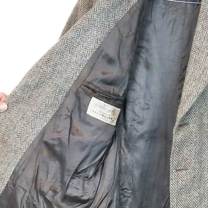 VIN-OUTW-33755 Vintage σακάκι μάλλινο Harris Tweed