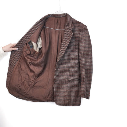 VIN-OUTW-33524 Vintage σακάκι μάλλινο Harris Tweed