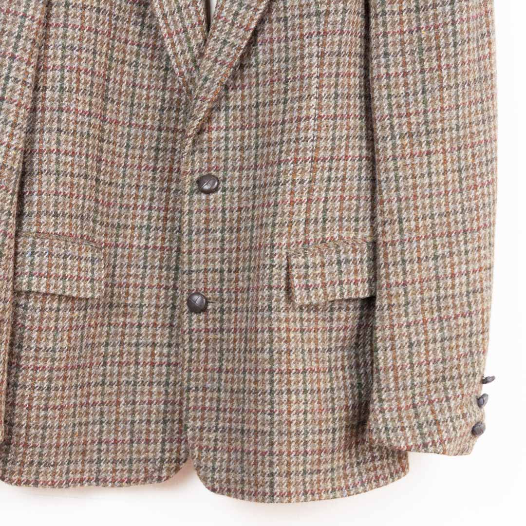 VIN-OUTW-24417 Vintage αυθεντικό σκωτσέζικο Harris tweed σακάκι