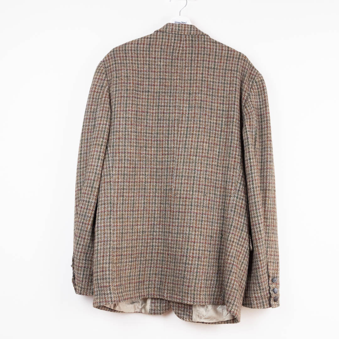 VIN-OUTW-24417 Vintage αυθεντικό σκωτσέζικο Harris tweed σακάκι