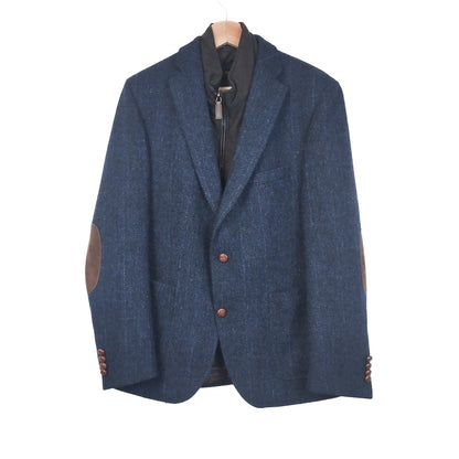 VIN-OUTW-34288 Vintage σακάκι μάλλινο Harris Tweed