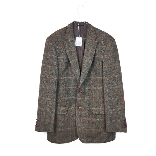 VIN-OUTW-33800 Vintage σακάκι μάλλινο Harris Tweed