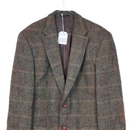 VIN-OUTW-33800 Vintage σακάκι μάλλινο Harris Tweed