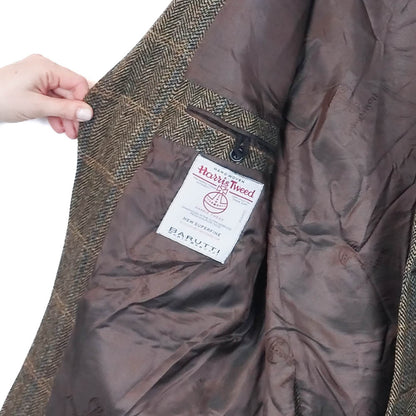 VIN-OUTW-33800 Vintage σακάκι μάλλινο Harris Tweed