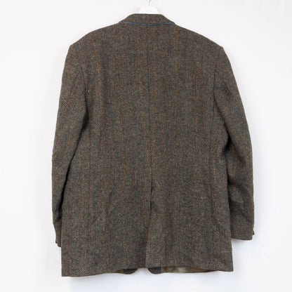 VIN-OUTW-23033 Vintage αυθεντικό σκωτσέζικο Harris tweed σακάκι