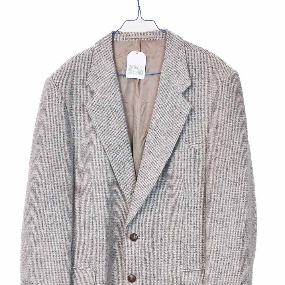 VIN-OUTW-33403 Vintage σακάκι μάλλινο Harris Tweed size 56