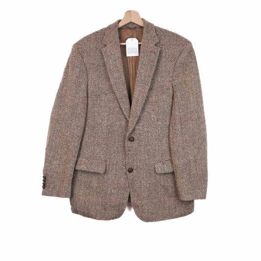 VIN-OUTW-34286 Vintage σακάκι μάλλινο Harris Tweed