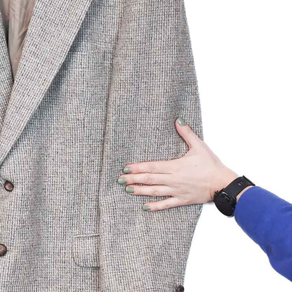 VIN-OUTW-33403 Vintage σακάκι μάλλινο Harris Tweed size 56