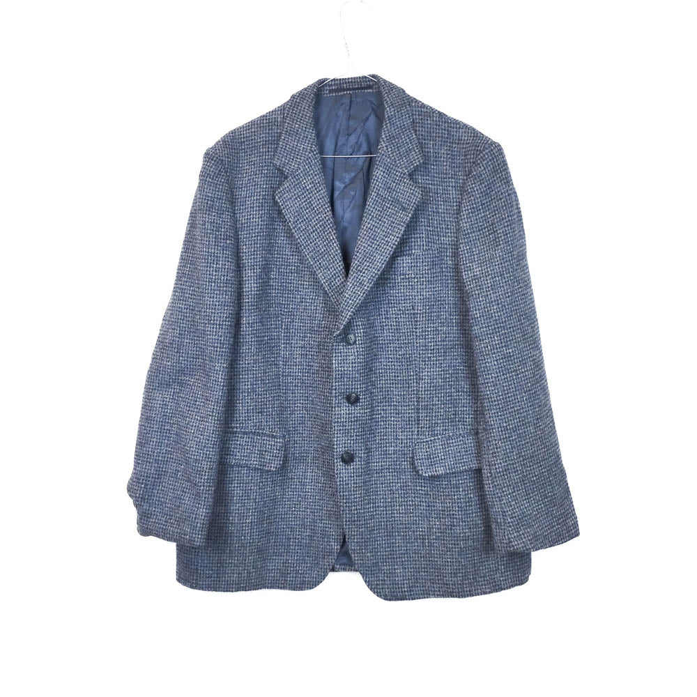VIN-OUTW-33526 Vintage σακάκι μάλλινο Harris Tweed