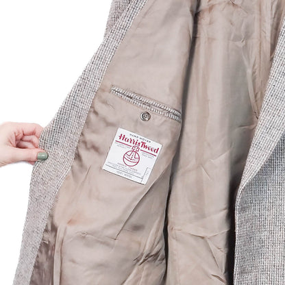 VIN-OUTW-33403 Vintage σακάκι μάλλινο Harris Tweed size 56