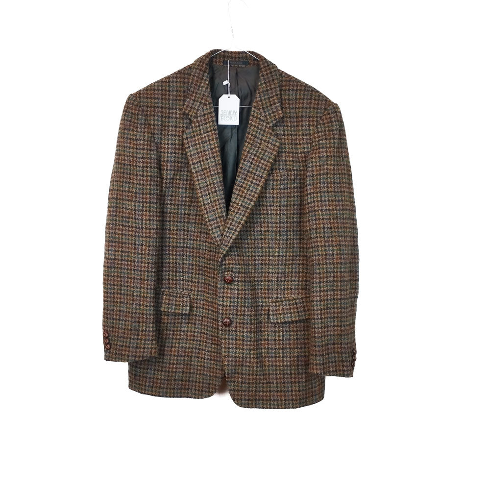 VIN-OUTW-33851 Vintage σακάκι μάλλινο Harris Tweed