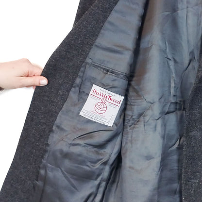 VIN-OUTW-33801 Vintage σακάκι μάλλινο Harris Tweed