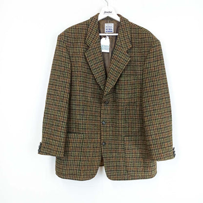 VIN-OUTW-25524 Vintage αυθεντικό σκωτσέζικο Harris tweed σακάκι