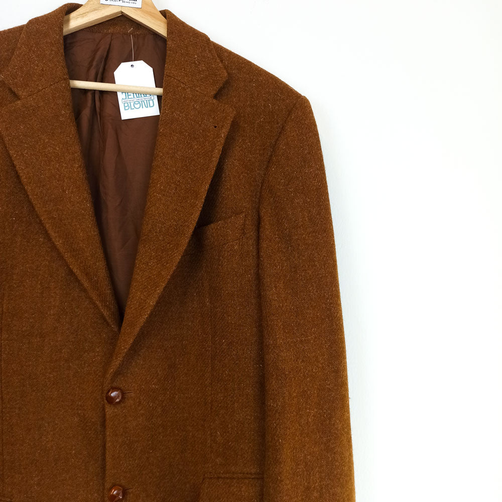 VIN-OUTW-25527 Vintage αυθεντικό σκωτσέζικο Harris tweed σακάκι