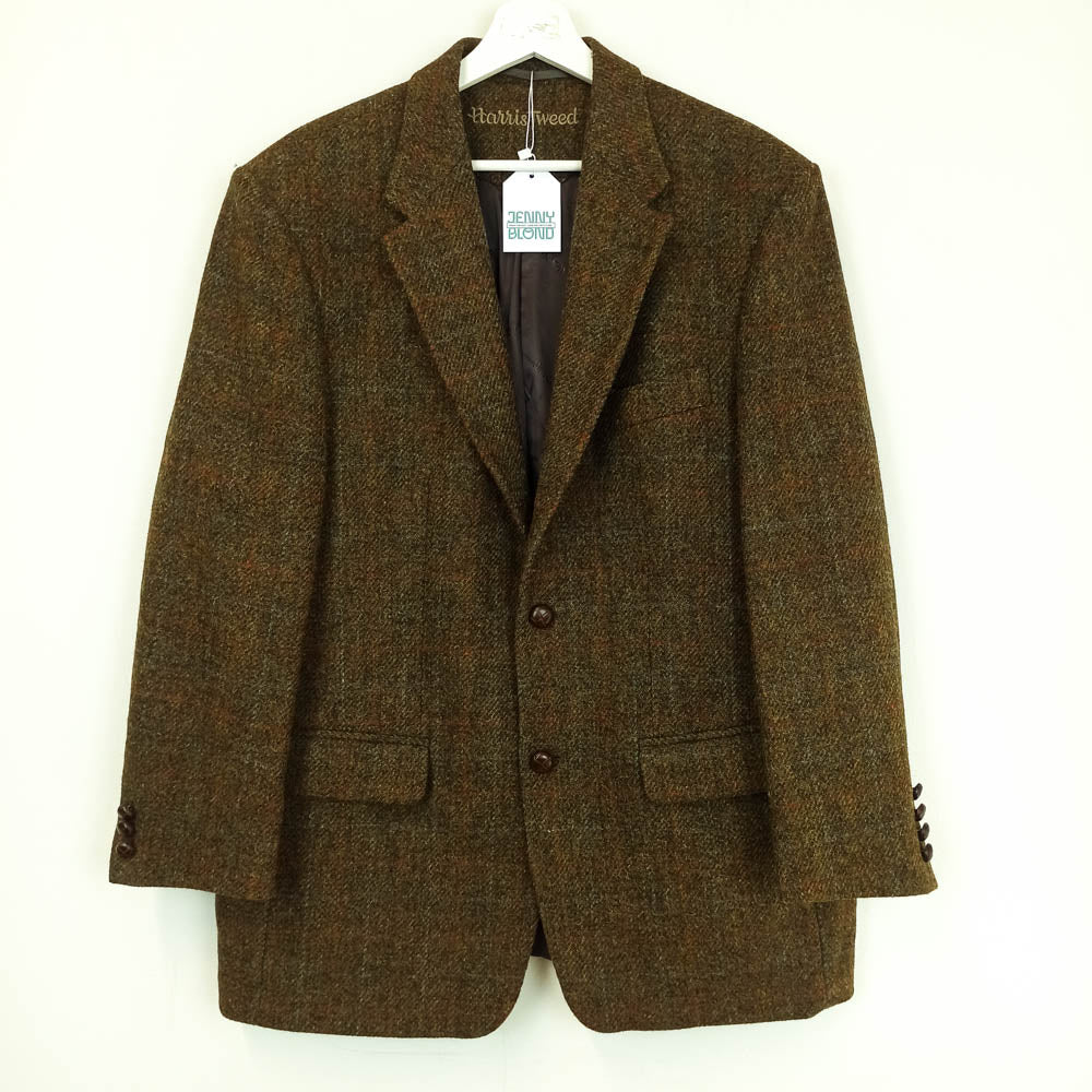 VIN-OUTW-25542 Vintage αυθεντικό σκωτσέζικο Harris tweed σακάκι